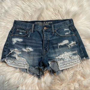 American Eagle Hi-Rise Shorts